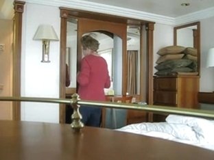 Hidden Camera Cauth A Hot Grandma In Her Room After Washroom,holy Fuck