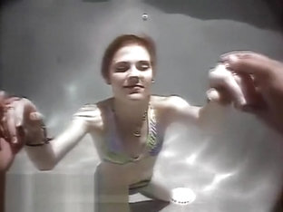 Sexy Redhead Ann Groped Underwater