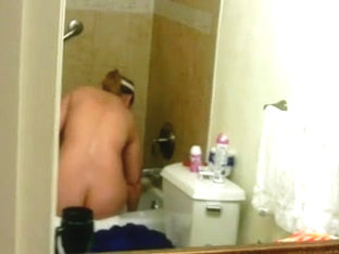 Wife In Bath Shower Shavin Naked Ass Voyeur