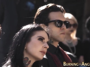 Emo with tattoos smashed by fat dick