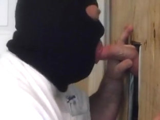 Gloryhole Tattoo guys cums Twice!!