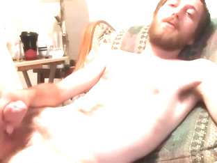 Jerking and blowing a load