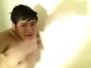 Tiny Dick Chubby Boy Loves To Show Off Before, Inside, And After Shower