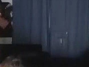 Seductive BF is beating off within doors and shooting himself on web cam