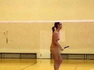 Girl Undressed Because She Wants To Be A Good Badminton Player