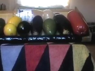 some things to stretch my ass --- view from two cameras