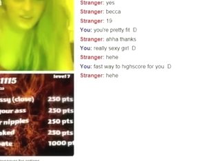 19yo Girl Becca Plays A Sexgame On Omegle