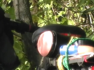 Fleshlight and bicycle