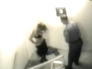 Stairway Sex Caught On Tape