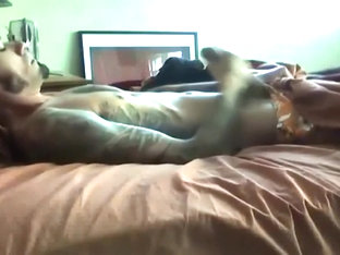 Tatoo Hairy Twink Jerks On Cam