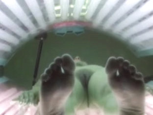 Sunbed Masturbation Session 15