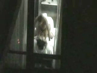 Couple Caught Fucking Through Hotel Window