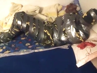 Blanket duct tape mummifiaction