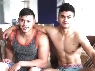 Bodybuilder Eddie Alvarado Pounds Uncut Teen Jerry Cabrera
