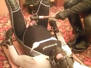 Wetsuit Board Servitude Electro Ball Busting