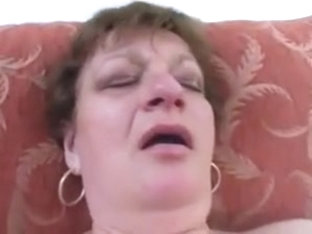 Big tits mature pussy and anal