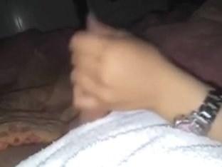 Using My Hands To Make Him Cum