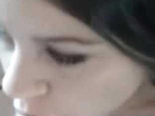 biggest facial discharges across her face