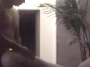 Loving his big dark meat stick