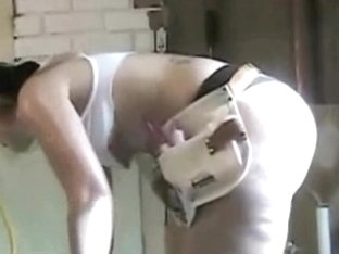 Big Juicy Butt Working Out On This Hot Homemade Video