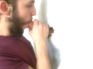 Homemade POV gloryhole cum in mouth