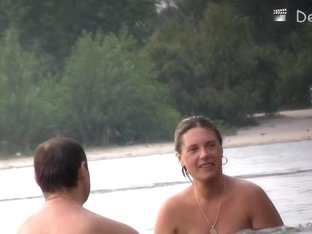 Staggering Bitches Are Enjoying Themselves On The Beach