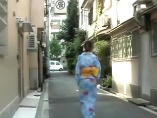 Perky Fanciful Geisha Flashes Her Breasts During Instant Sharking Adventure