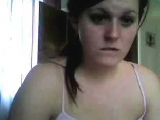 Tiny Young Brunette Playing With Her Pussy On Webcam