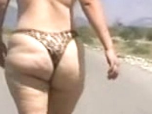 Hot Mature Wife Walking Naked On The Side Of The Road