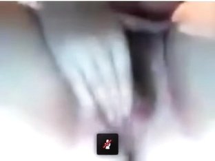 Skype - nice hairy chubby pussy