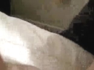 I play with cute slit of my golden-haired