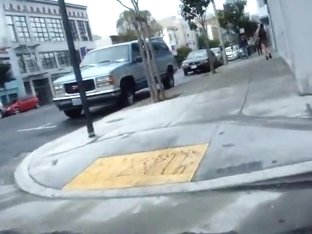 Dick Out On The Streets Of San Fran