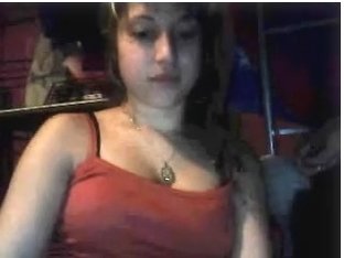 Amateur webcam video shows me exposing my pussy