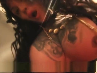 Tattooed Shemale Britney Boykins Sexy Striptease Video (NEW 2015)