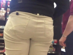 Nice White Booty In Khakis