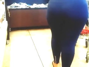 Big ass at the supermarket