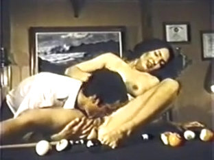 Vintage Fuck On Pool Table