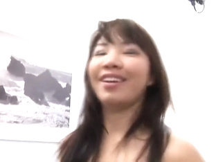 Petite Asian Slut Grinds On Her White Client With Her Tight Cunt