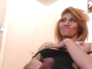 Fabulous Amateur Shemale record with Latin, Masturbation scenes