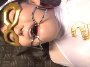Superheroine enslaved