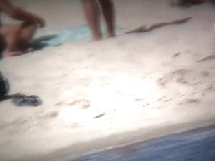Horny Voyeur Filming Some Naked People On A Nudist Beach