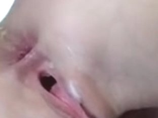 Aurora Snow's Drinks Her Anal Creampie From A Discharged Glass