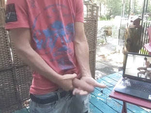 Outdoor masturbation #17