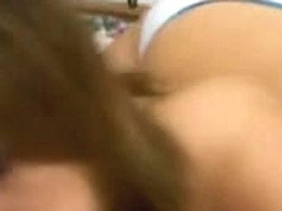 Breasty sweetheart knows how to work a penis