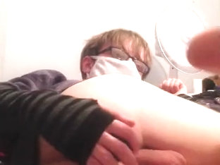 Twink rides dildos and gets tentacle fucked