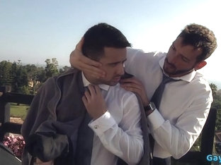 Big dick gay anal sex with cumshot