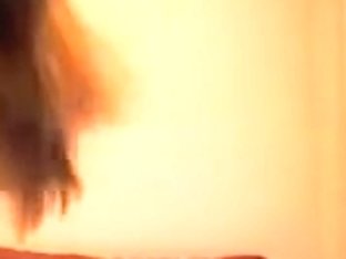 Hawt blond fucking sex-toy on web camera