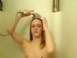 Slender Legal Age Teenager Makes An Homemade Shower Episode