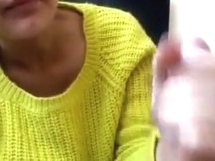 Homemade facial video clip shows me suck big dick