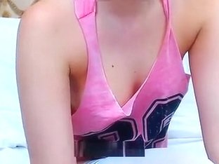 AlyonaBlue masturbates on the couch